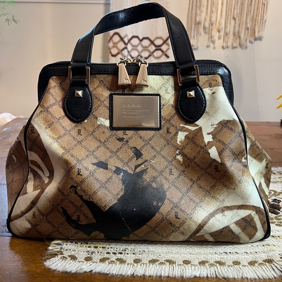 LAMB Y2K bag Gwen Stefani Exeter stencil tote SEE PHOTOS